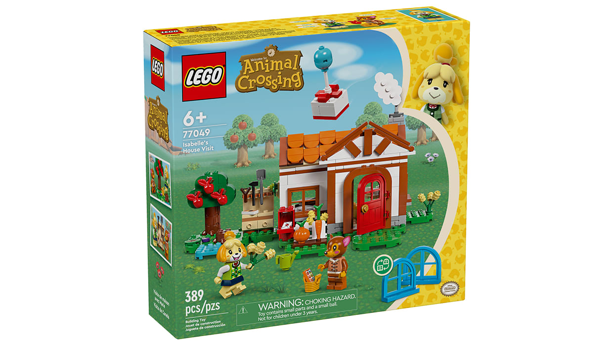 LEGO Animal Crossing Isabelle s House Visit Nintendo Official Site